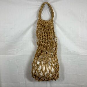 100% Straw Raffia Bohemian Stretch French Market‎ Bag